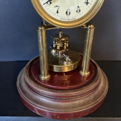 LOT 97: Vintage Made in Germany Anniversary Clocks (3): Schatz, K.C Co., Gustav Becker