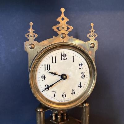 LOT 97: Vintage Made in Germany Anniversary Clocks (3): Schatz, K.C Co., Gustav Becker