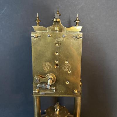 LOT 98: Collection of 3 Vintage Anniversary Clocks: Elgin/S. Haller, W. Germany, Gustav Becker