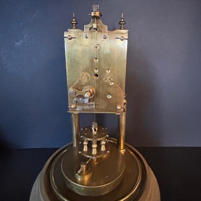 LOT 98: Collection of 3 Vintage Anniversary Clocks: Elgin/S. Haller, W. Germany, Gustav Becker