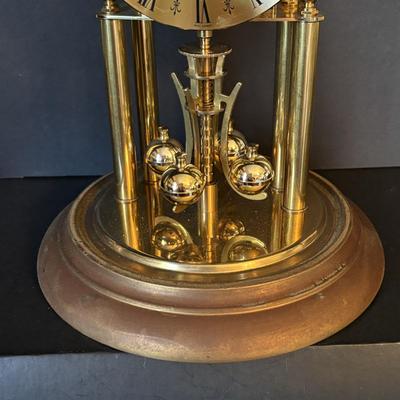 LOT 98: Collection of 3 Vintage Anniversary Clocks: Elgin/S. Haller, W. Germany, Gustav Becker