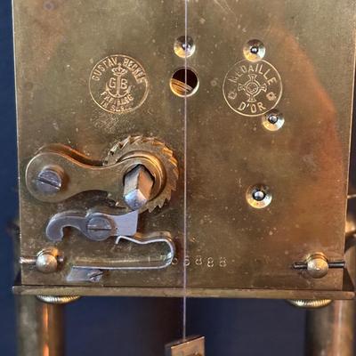 LOT 98: Collection of 3 Vintage Anniversary Clocks: Elgin/S. Haller, W. Germany, Gustav Becker