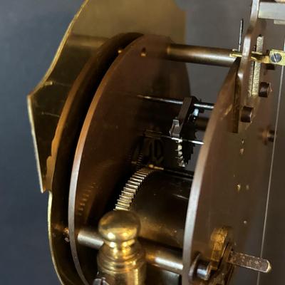 LOT 99: Vintage Anniversary Clocks: John Wanamaker 400-Day & Junghans 400-Day