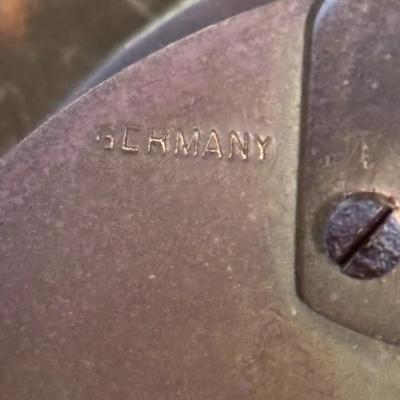 LOT 99: Vintage Anniversary Clocks: John Wanamaker 400-Day & Junghans 400-Day