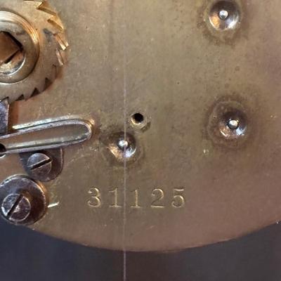 LOT 99: Vintage Anniversary Clocks: John Wanamaker 400-Day & Junghans 400-Day