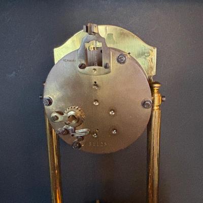 LOT 99: Vintage Anniversary Clocks: John Wanamaker 400-Day & Junghans 400-Day