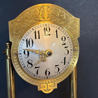 LOT 99: Vintage Anniversary Clocks: John Wanamaker 400-Day & Junghans 400-Day