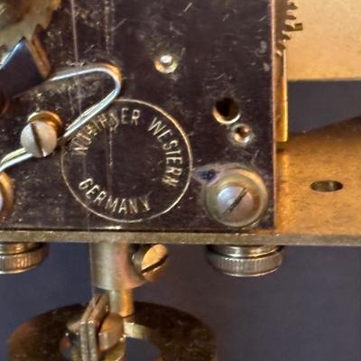 LOT 99: Vintage Anniversary Clocks: John Wanamaker 400-Day & Junghans 400-Day