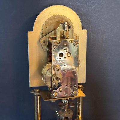 LOT 100: Vintage John Wanamaker Anniversary Clock & Unmarked Mantel/Anniversary Clock - Made in Germany