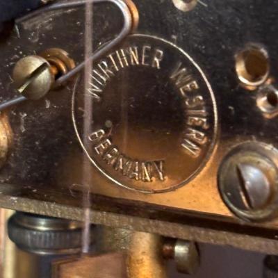 LOT 100: Vintage John Wanamaker Anniversary Clock & Unmarked Mantel/Anniversary Clock - Made in Germany