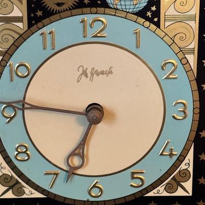 LOT 100: Vintage John Wanamaker Anniversary Clock & Unmarked Mantel/Anniversary Clock - Made in Germany