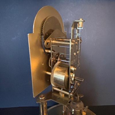 LOT 100: Vintage John Wanamaker Anniversary Clock & Unmarked Mantel/Anniversary Clock - Made in Germany