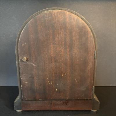 LOT 101: Seth Thomas Beehive Mantel Clock, Barigo Wood Wall Barometer, Germany & Atco Wood Wall Barometer, Germany