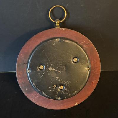 LOT 101: Seth Thomas Beehive Mantel Clock, Barigo Wood Wall Barometer, Germany & Atco Wood Wall Barometer, Germany