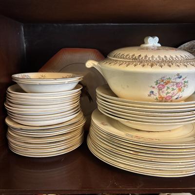 LOT 102: China Cabinet Cleanout