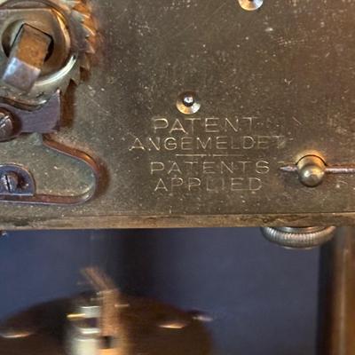 LOT 103: Vintage Germany Jahresuhrenfabrik Floral 400 Day Anniversary Clock and Vintage Schatz, Germany Anniversary Clocks