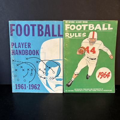 LOT 107: Vintage Sports Rule Books 1956 - 1967: Football, Basketball, Golf, Softball
