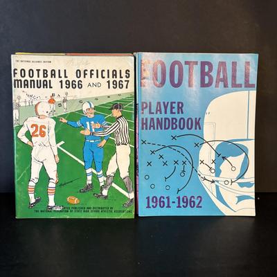 LOT 107: Vintage Sports Rule Books 1956 - 1967: Football, Basketball, Golf, Softball