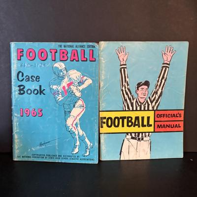 LOT 107: Vintage Sports Rule Books 1956 - 1967: Football, Basketball, Golf, Softball