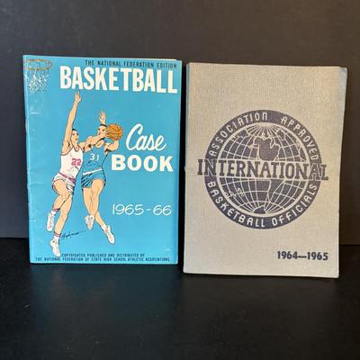 LOT 107: Vintage Sports Rule Books 1956 - 1967: Football, Basketball, Golf, Softball