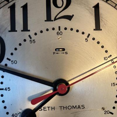 LOT 108: Vintage Ships Clock Collection: Chelsea (no glass) & Seth Thomas