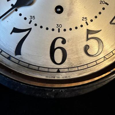 LOT 108: Vintage Ships Clock Collection: Chelsea (no glass) & Seth Thomas