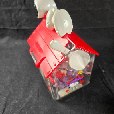 4 Snoopy Candy Container Toys