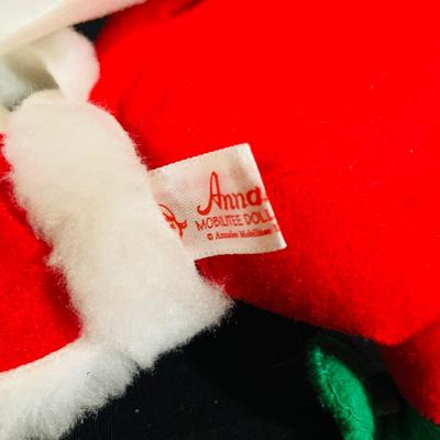 LOT 163: Annalee Holiday Dolls Featuring Lord & Taylor Exclusive 2004 Santa & Mrs Claus: Santa Claus Schoochie and More