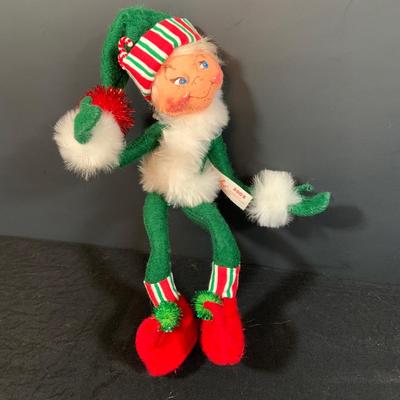 LOT 164: Collection of Four (4) Annalee Holiday Elves from 2003-2005