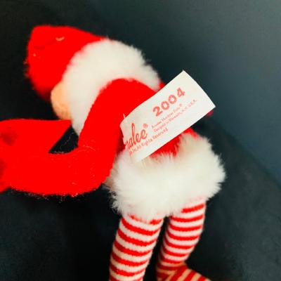 LOT 164: Collection of Four (4) Annalee Holiday Elves from 2003-2005