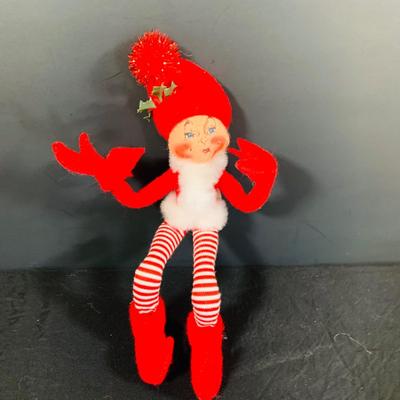 LOT 164: Collection of Four (4) Annalee Holiday Elves from 2003-2005