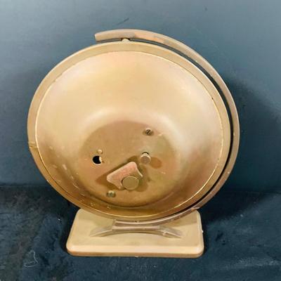 LOT: Collection of Art Deco Desk Clocks Including a Jefferson Golden Hour Mystery /Electric Clock, an Orbros Wind-up Desk Clock with...
