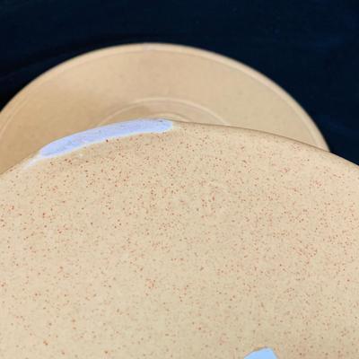 LOT 1754: Assortment of Kiln Craft Bacchus Ceramic Serving Pieces Including Soup Crocks , Serving /Bowls with Lids, Creamers and Sugar...