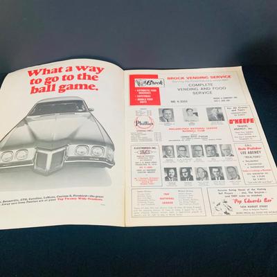 LO 178: Collection of Vintage Phillies Baseball Memorabilia and More Including a Ball, Ticket and Program and Vintage Beginning Baseball...