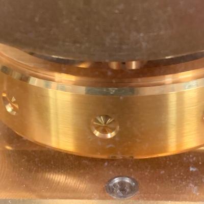 LOT 189: Vintage Le Coultre Table Clock