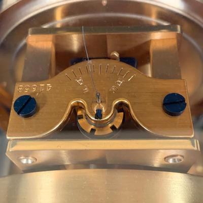 LOT 189: Vintage Le Coultre Table Clock