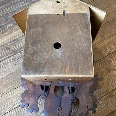 LOT 244: Cuendet Musical Movement Cuckoo Clock "Die Muhle Im Schwarzwald Holzhackerub'n Marsch 3695-96"