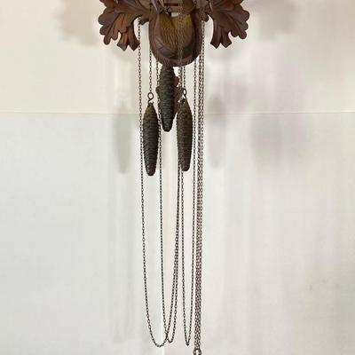 LOT 244: Cuendet Musical Movement Cuckoo Clock "Die Muhle Im Schwarzwald Holzhackerub'n Marsch 3695-96"