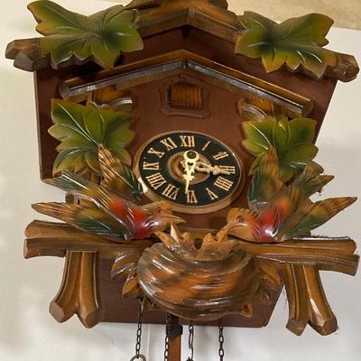 LOT 245: Vintage Regula Made in Germany Cuckoo Clock