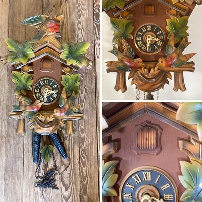 LOT 245: Vintage Regula Made in Germany Cuckoo Clock