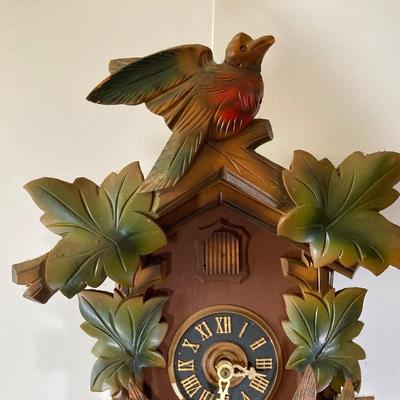 LOT 245: Vintage Regula Made in Germany Cuckoo Clock