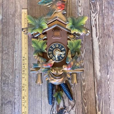 LOT 245: Vintage Regula Made in Germany Cuckoo Clock