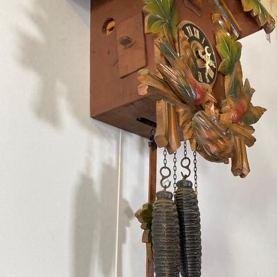 LOT 245: Vintage Regula Made in Germany Cuckoo Clock