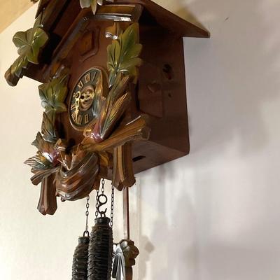 LOT 245: Vintage Regula Made in Germany Cuckoo Clock