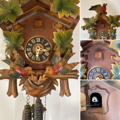 LOT 245: Vintage Regula Made in Germany Cuckoo Clock
