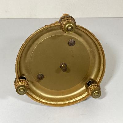 LOT 247: Vintage Kern Suhne Anniversary Figural Clock