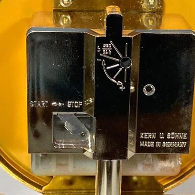 LOT 247: Vintage Kern Suhne Anniversary Figural Clock