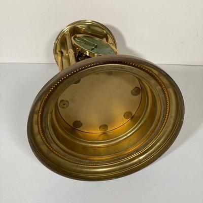 LOT 248: Vintage Jahresuhren-Fabrik GmbH Germany with Double Elephant Symbol Anniversary Dome Clock