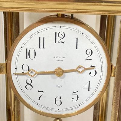 LOT 249: Vintage / Antique Tiffany Electric Manufacturing Co G.S. Tiffany Electric Clock