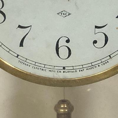LOT 249: Vintage / Antique Tiffany Electric Manufacturing Co G.S. Tiffany Electric Clock